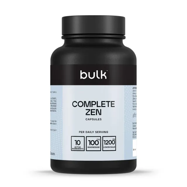 Bulk Complete Zen nootropique 40 gélules magnésium