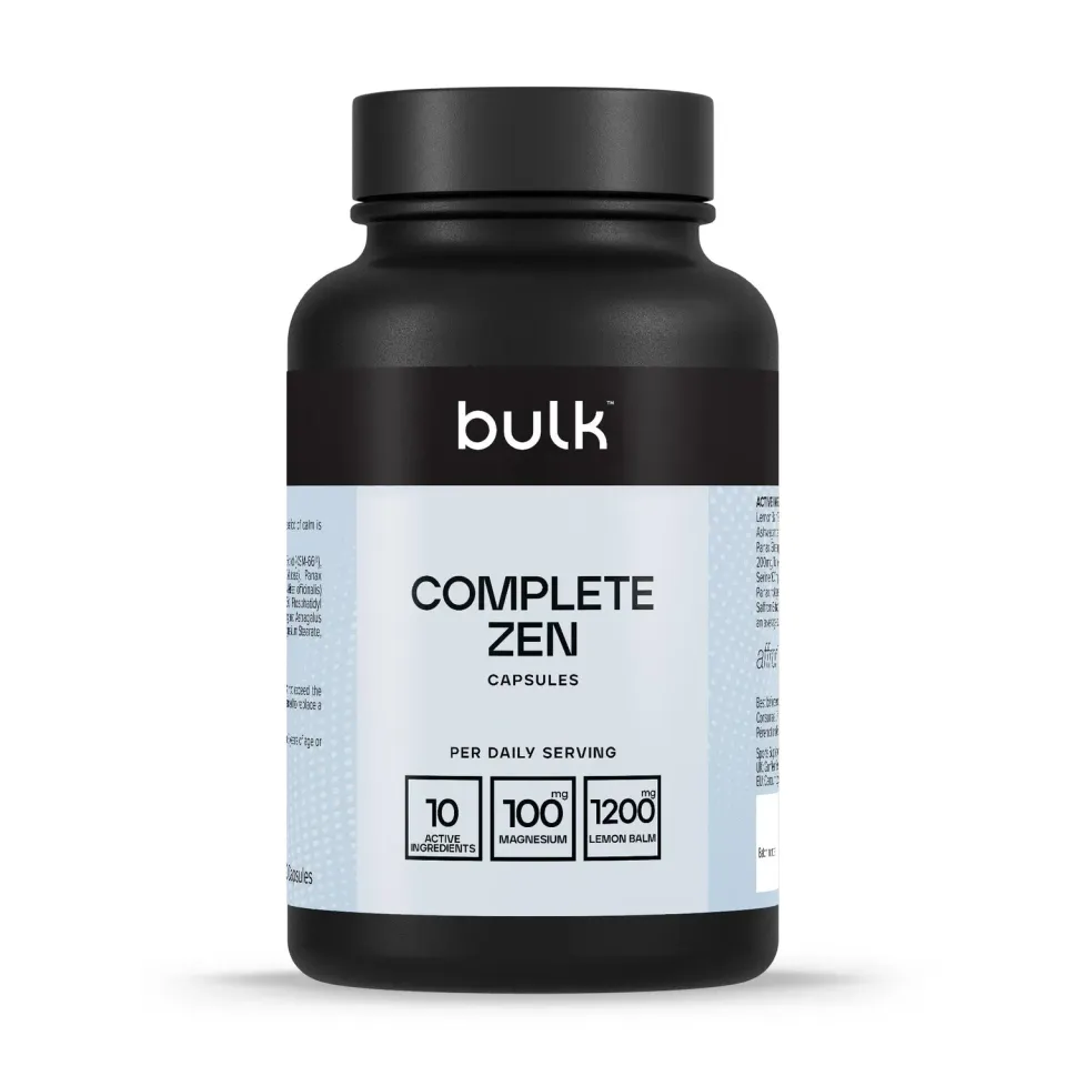 Bulk Complete Zen nootropique 40 gélules magnésium