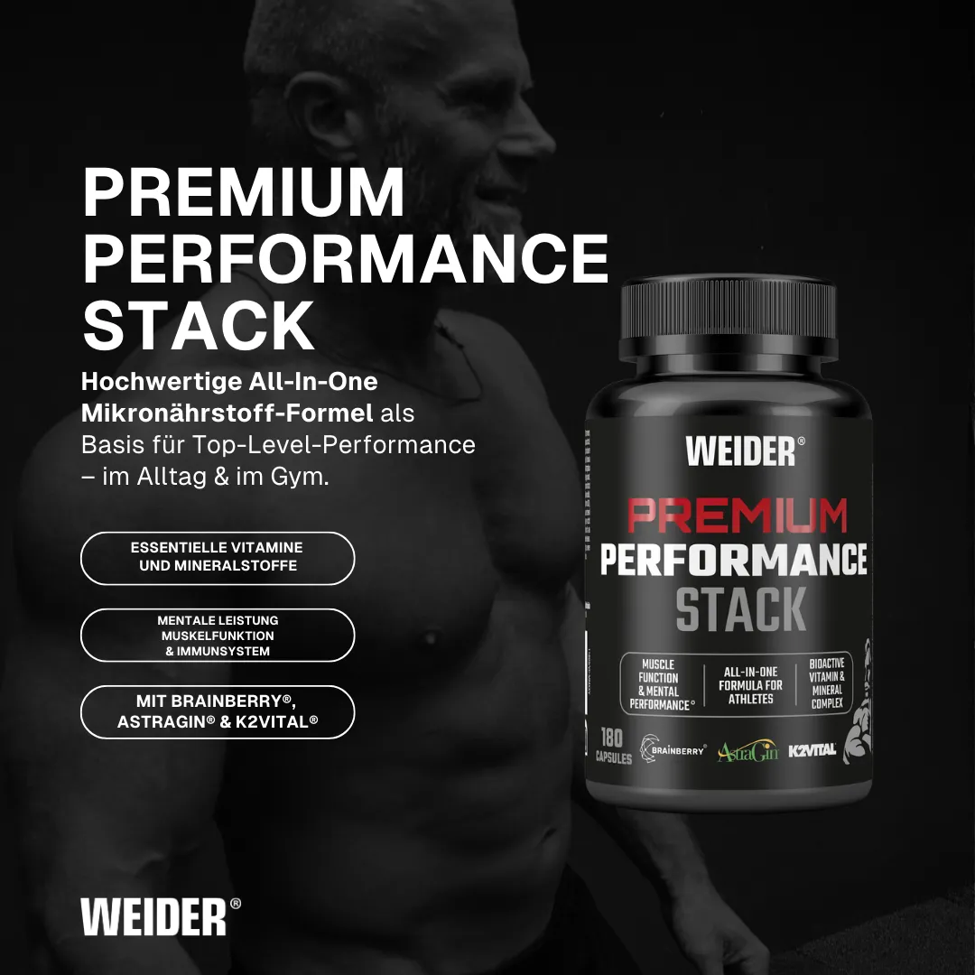 Weider Premium Performance Stack complément en micronutriments