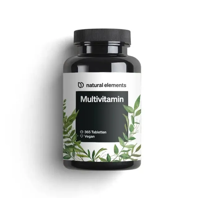 Natural Elements Multivitamin comprimés 365 vitamines et minéraux