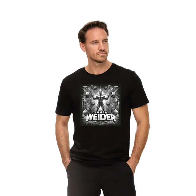 Weider #ImmerWeider t-shirt noir M unisexe