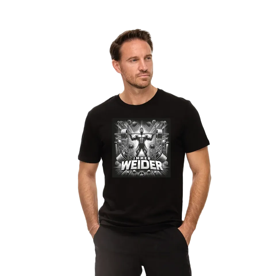 Weider #ImmerWeider t-shirt noir M unisexe