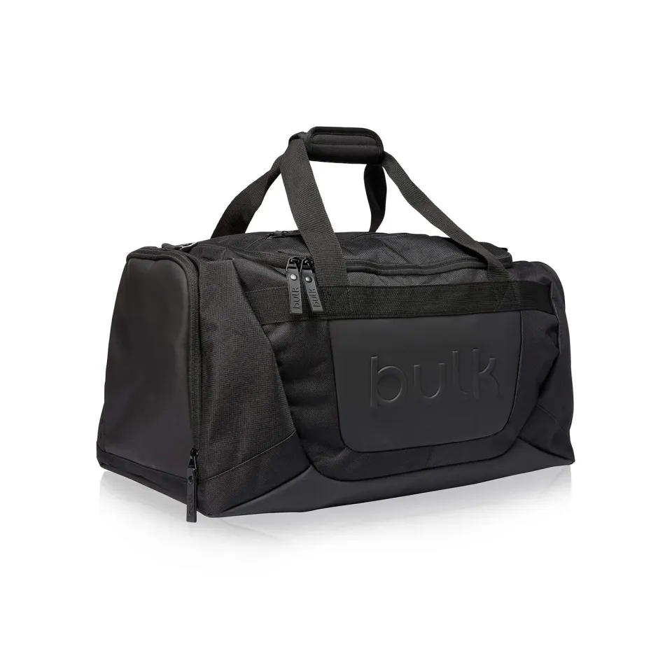 BULK Sac de sport quotidien noir 50 L