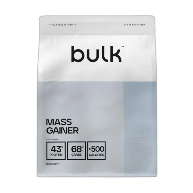 BULK Complete Mass Gainer poudre 2,5 kg lait aux céréales à la cannelle
