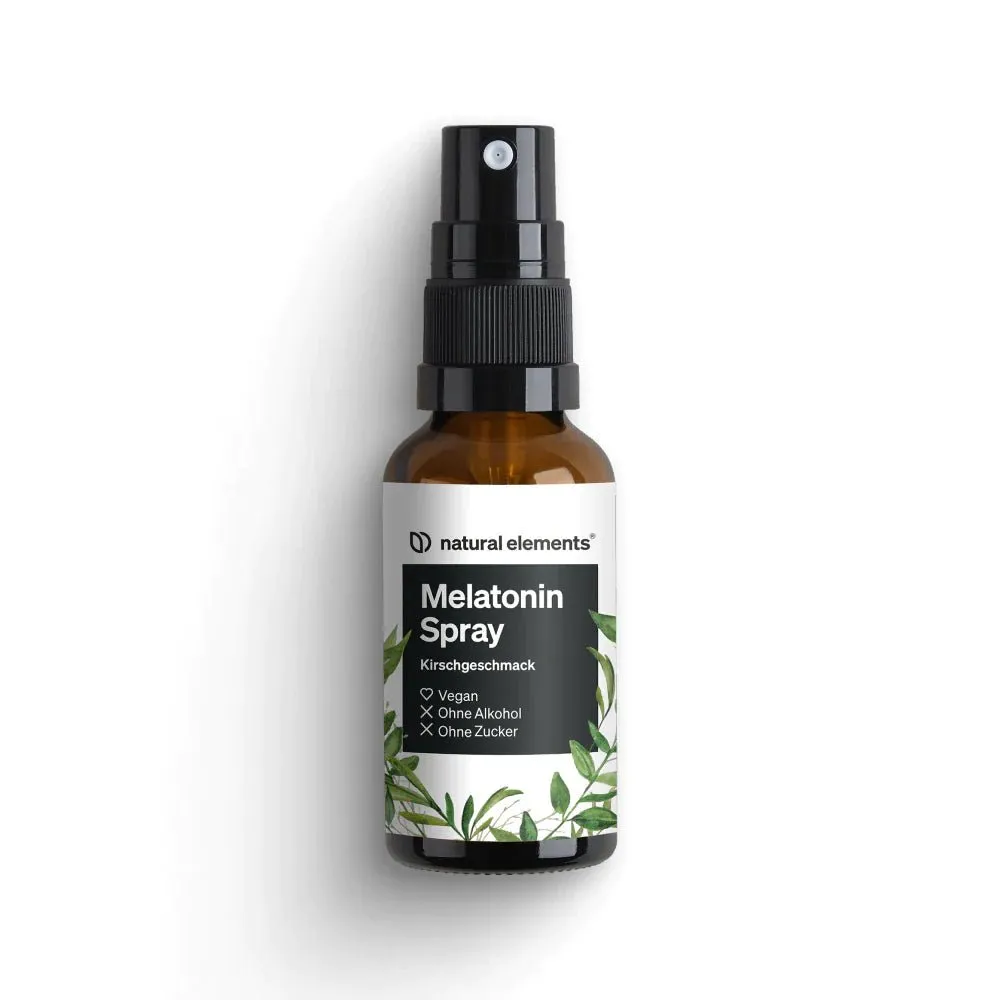 Natural Elements Melatonin Spray 30 ml mélatonine cerise ou neutre