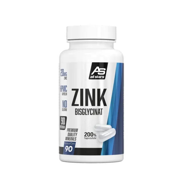 AllStars Pure Zinc gélules 90 unités bisglycinate