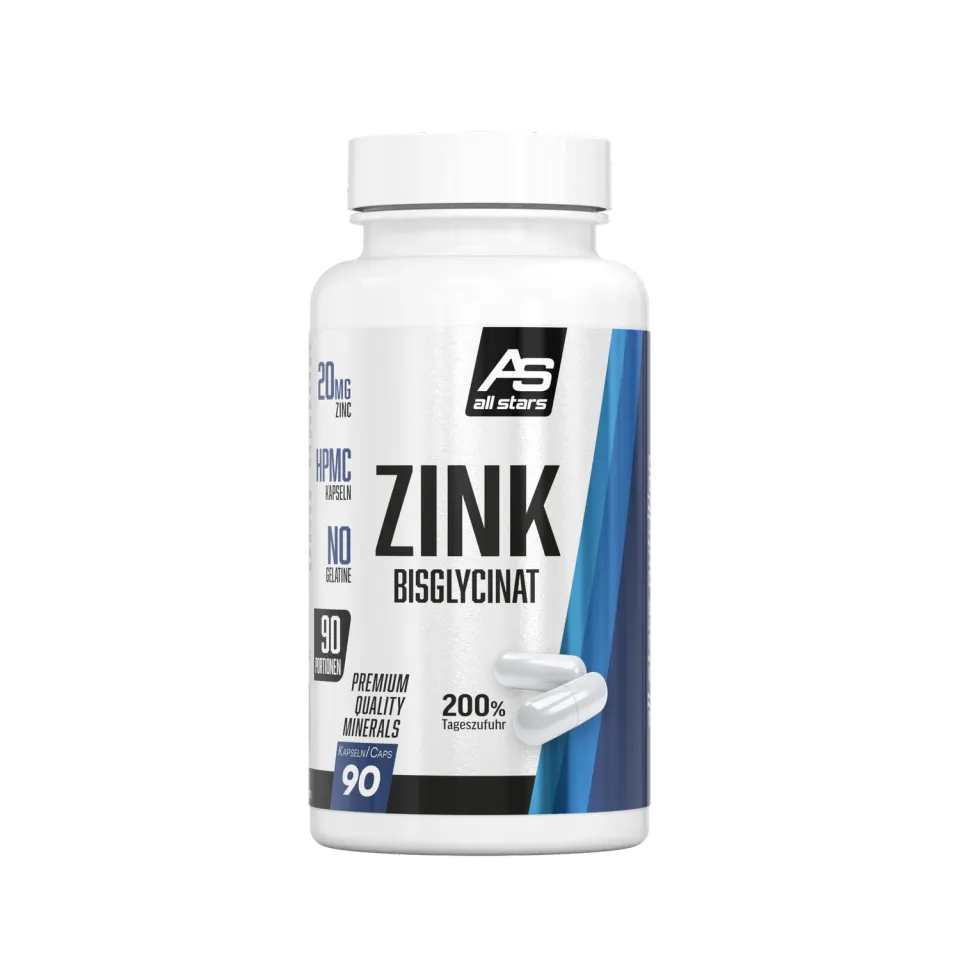 AllStars Pure Zinc gélules 90 unités bisglycinate