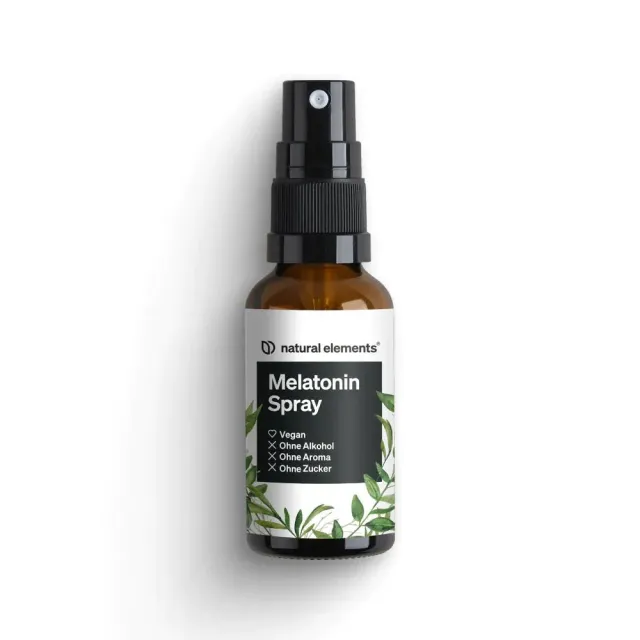 Natural Elements Melatonin Spray 30 ml mélatonine cerise ou neutre