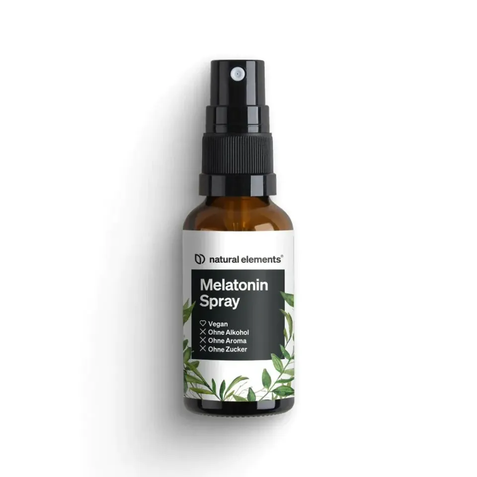 Natural Elements Melatonin Spray 30 ml mélatonine cerise ou neutre