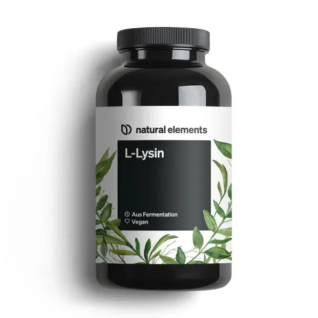 Natural Elements L-Lysin gélules 365 – acide aminé essentiel