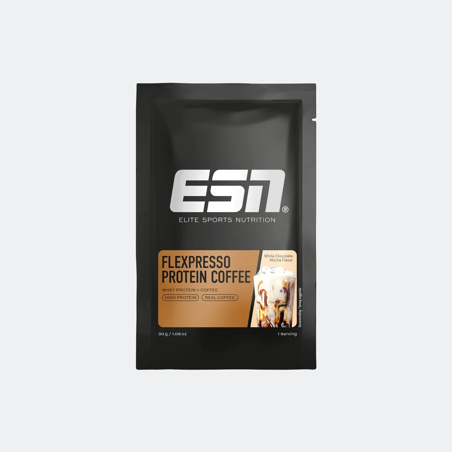 ESN Flexpresso café protéiné chocolat 30 g 23 g protéines