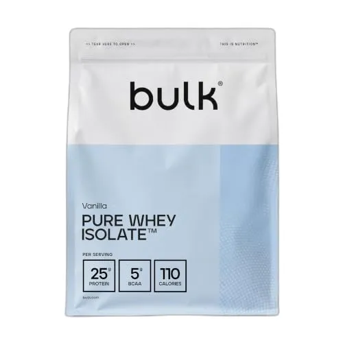 Bulk Pure Whey Isolate whey vanille 900 g protéines