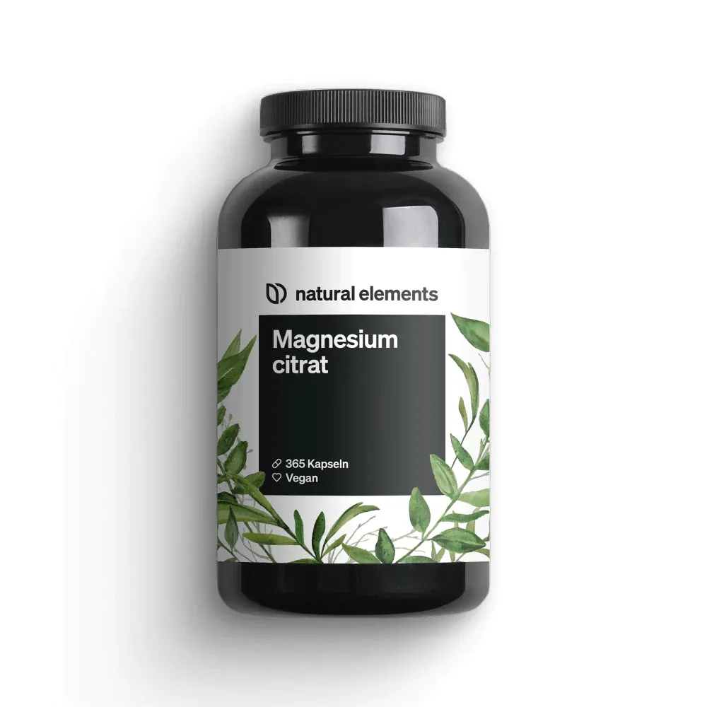 Natural Elements Magnesiumcitrat magnésium citrate 180 gélules