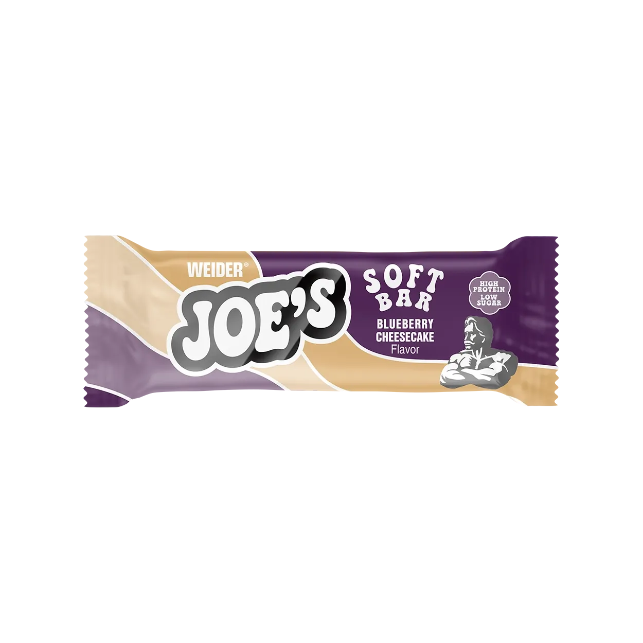 Weider Joe's Soft Protein Bar barre protéinée Cookie-Dough Peanut