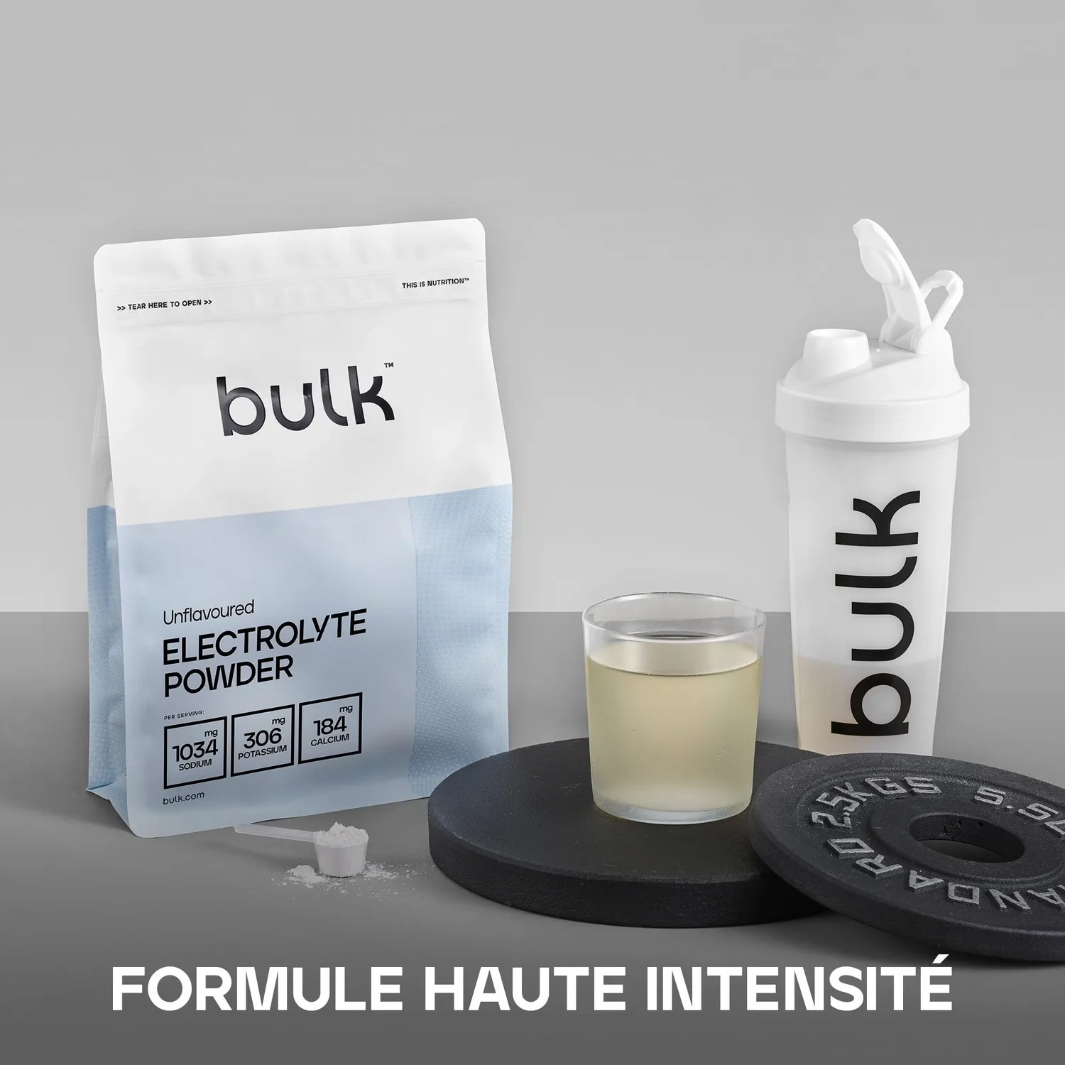BULK Complete poudre d’électrolytes nature 500 g sans sucre