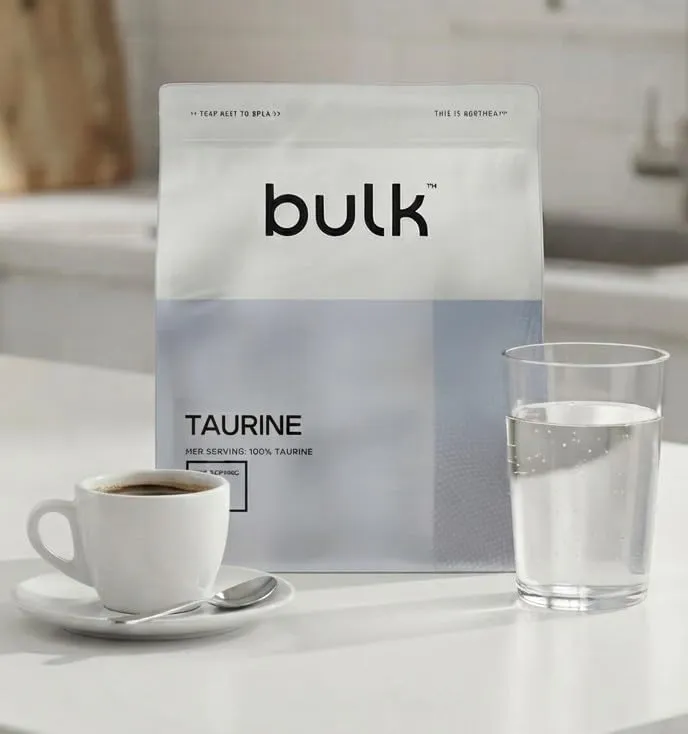 BULK Taurine pure en poudre 500 g acide aminé