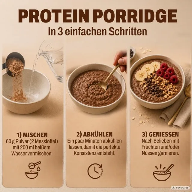 AllStars Protein Porridge chocolat 600 g 31 g protéines
