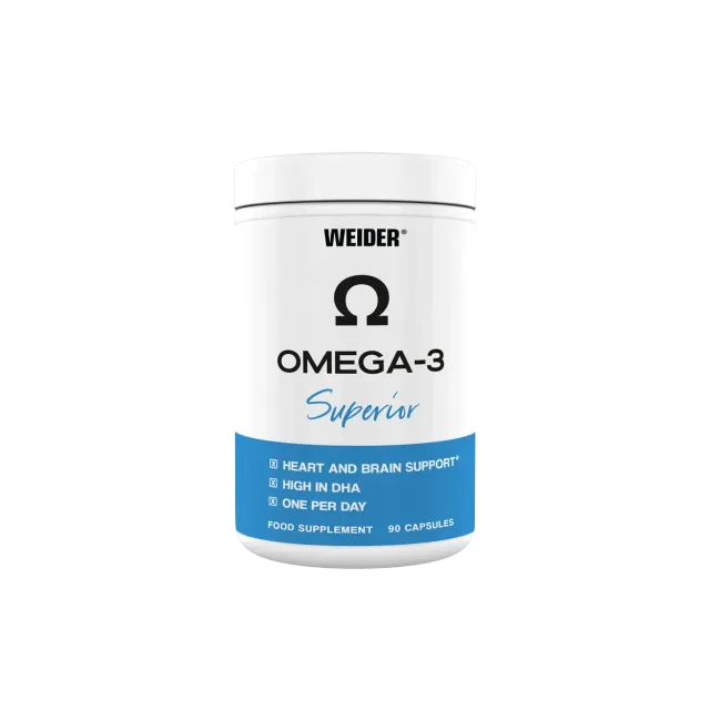 Weider Omega 3 Superior capsules 90 unités triglycérides