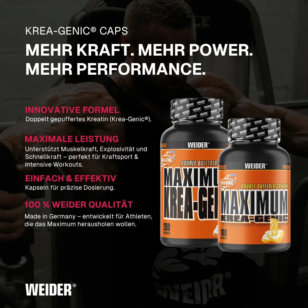 Weider Krea Genic Caps créatine 100 gélules