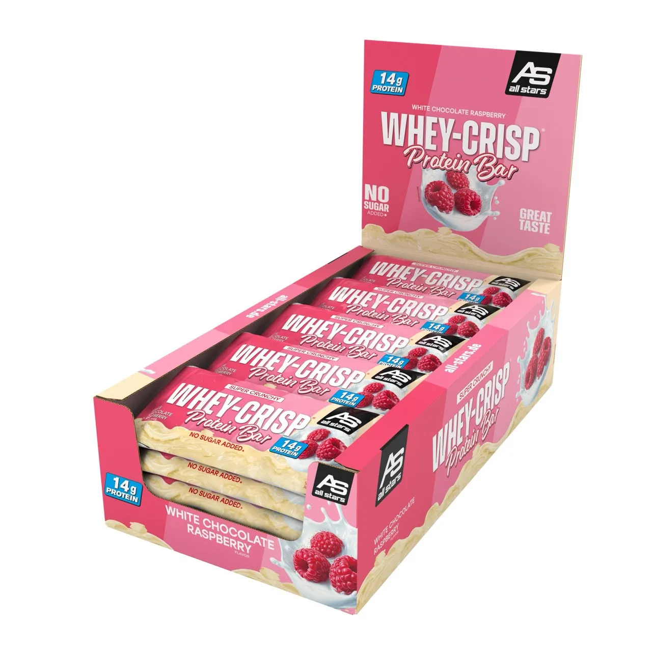 AllStars Whey-Crisp Protein Riegel barre Chocolate 1 pièce
