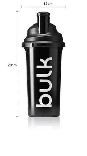 BULK Shaker Classic shaker protéiné noir 750 ml étanche