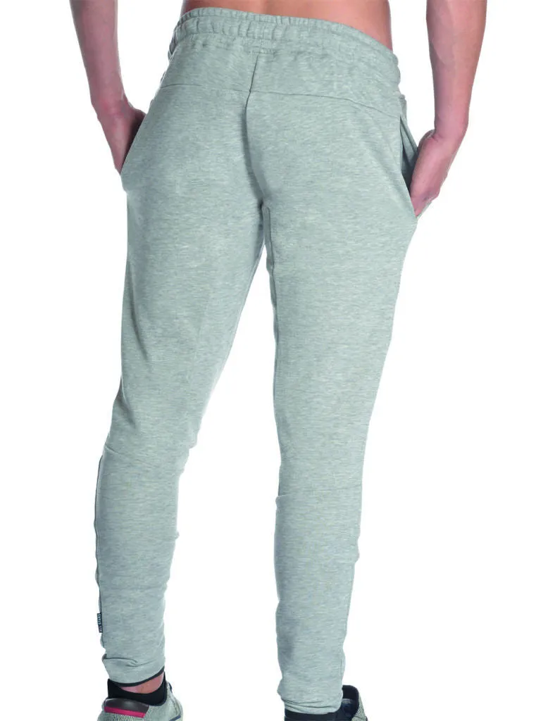 AllStars Trendy pantalon fitness gris-mélange slim fit