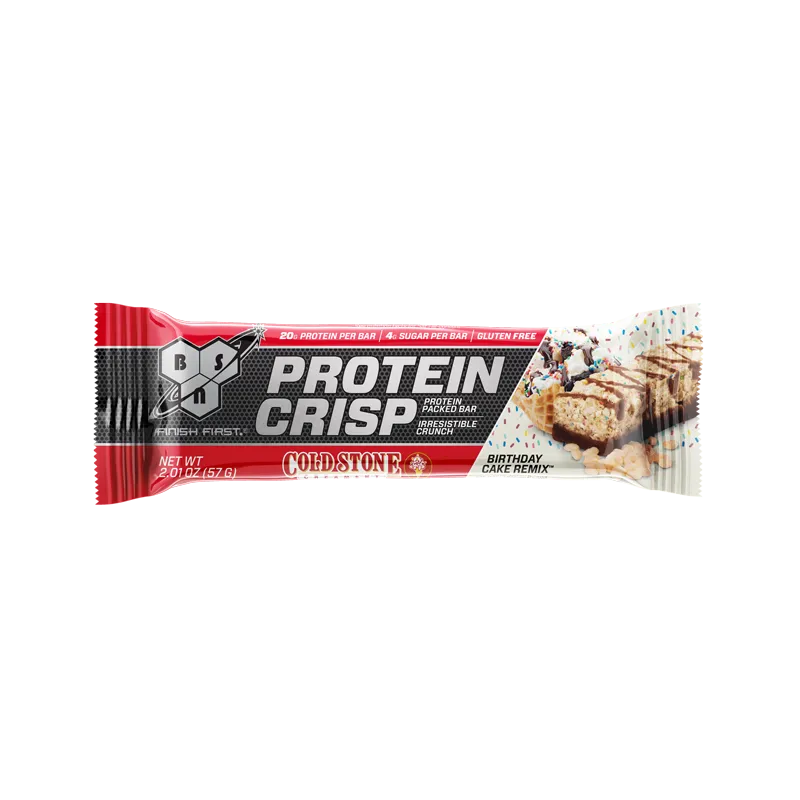 BSN Protein Crisp barre protéinée Chocolat Crunch 12 barres
