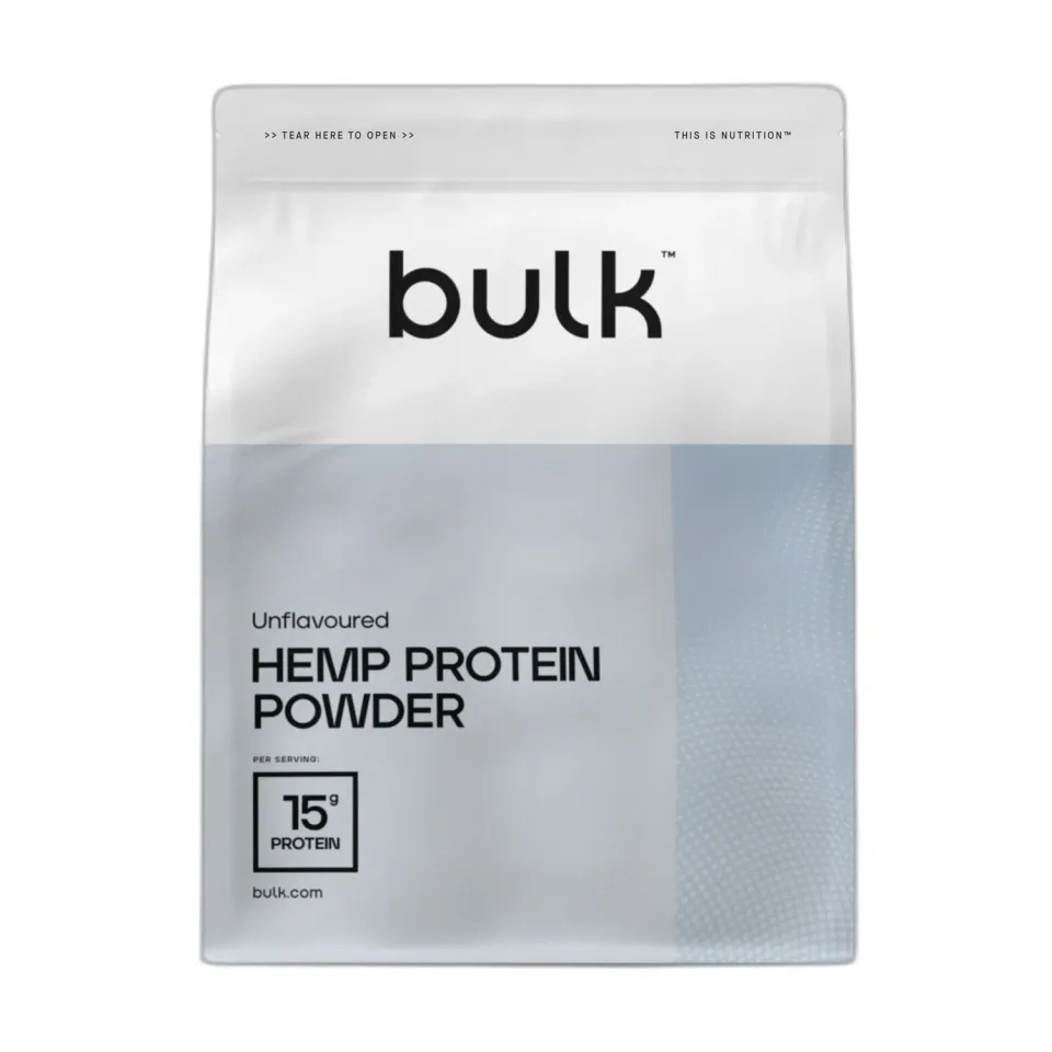 BULK Protéine de Chanvre poudre protéinée bio nature 500 g