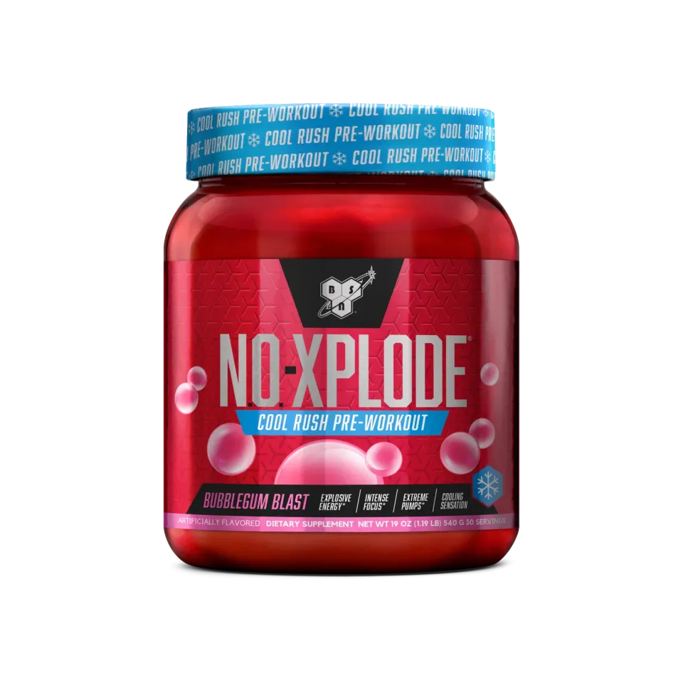 BSN N.O.-Xplode Cool Rush pré-workout cerise 30 doses frais