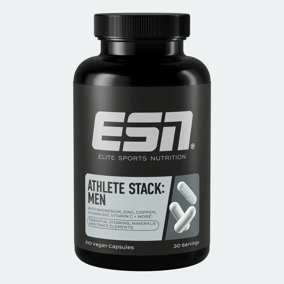 ESN Athlete Stack Men multivitamines 210 gélules végan