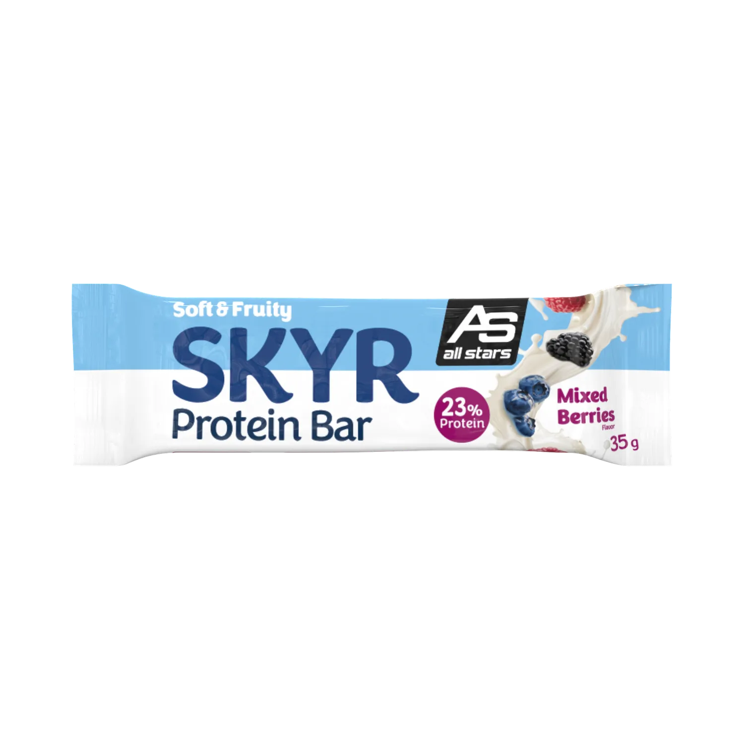 AllStars SKYR Protein Bar barre protéinée Mixed Berries 1 barre