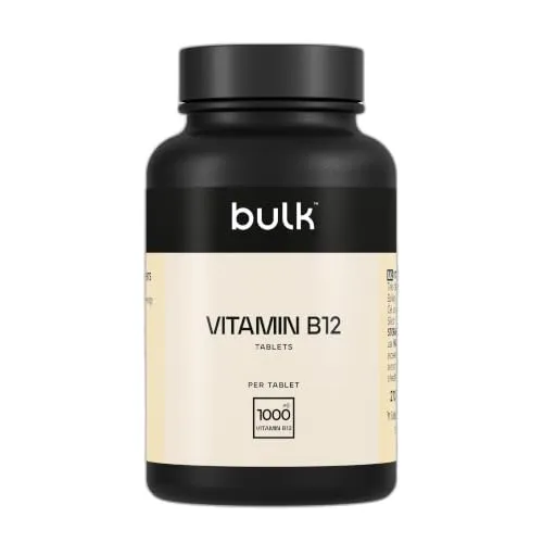BULK Vitamine B12 comprimés 1000 mcg 60 comprimés haute dose