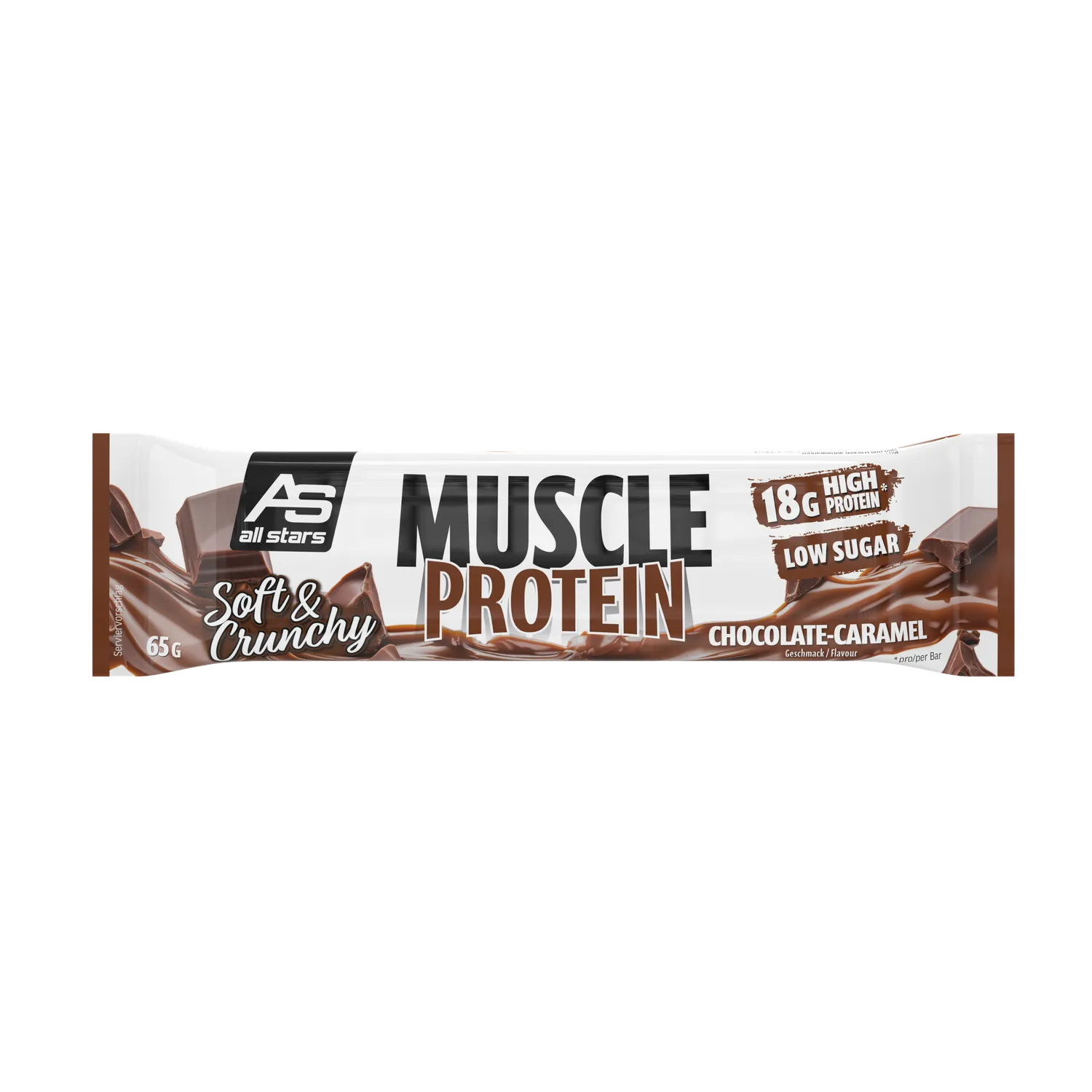 AllStars Muscle Protein Bar barre protéinée Chocolate Caramel 1 barre