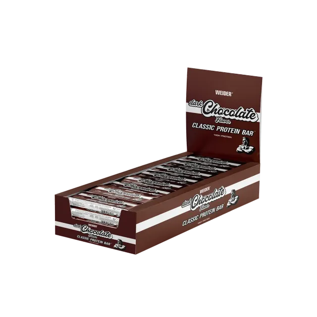 Weider Classic Protein Bar barre protéinée 24 barres lait