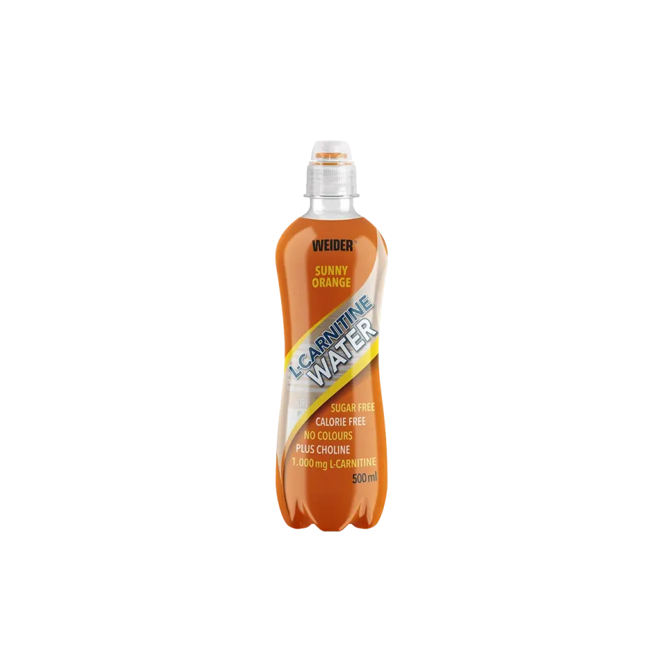 Weider L-Carnitine Water boisson orange 500 ml sans sucre