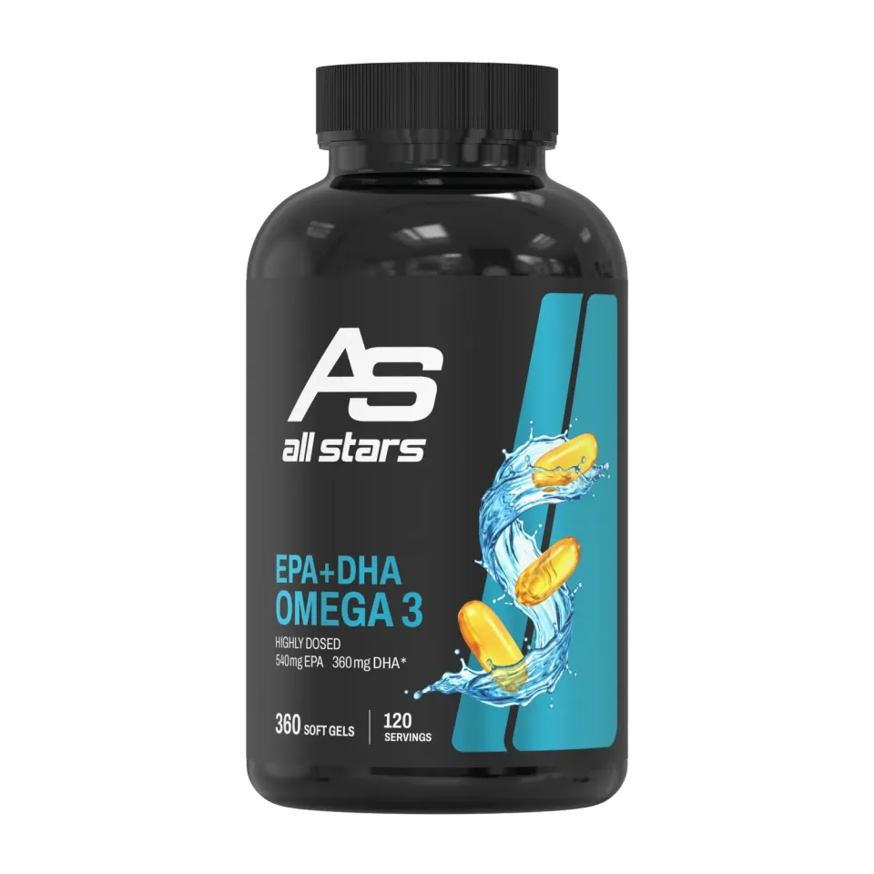 AllStars Omega 3 gélules huile de poisson 360 gélules