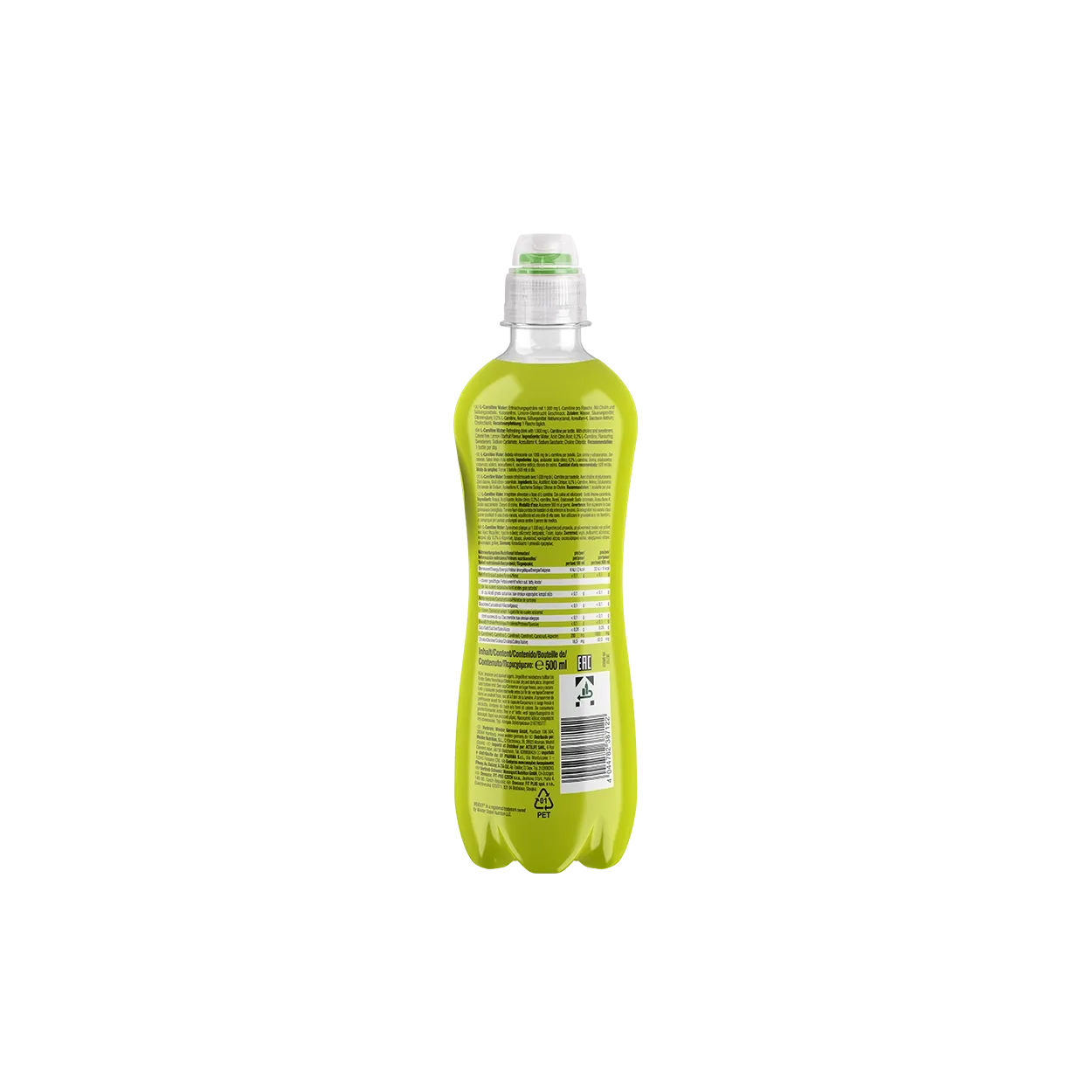 Weider L-Carnitine Water boisson orange 500 ml sans sucre