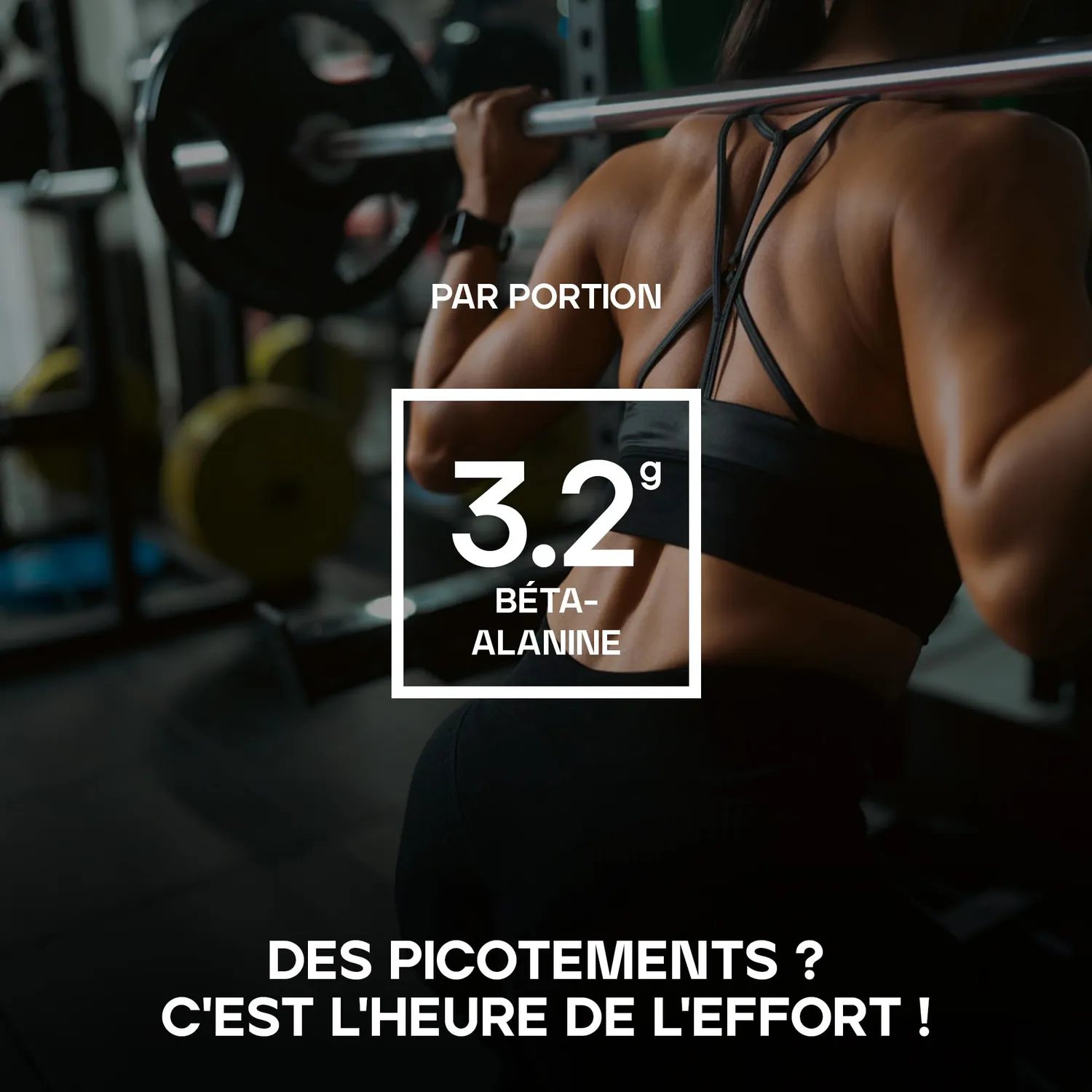 BULK Dope Pré-Workout poudre Framboise Bleu caféine créatine