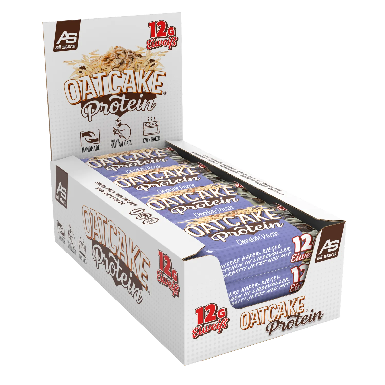 AllStars Oatcake Protein Bar barre protéinée Golden Syrup 1 barre 80 g