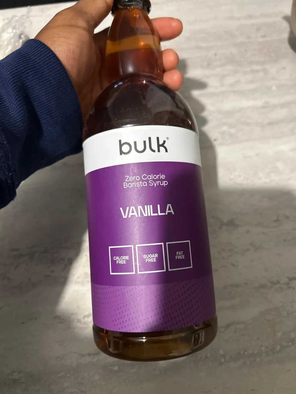 BULK Sirop Barista Zéro Calorie sirop vanille 1 litre sans sucre