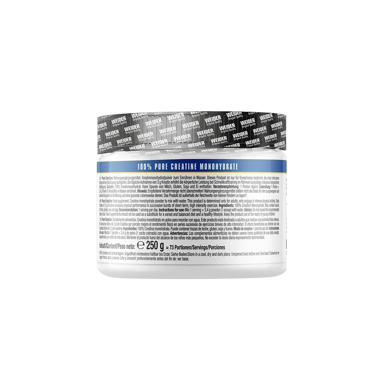 Weider Pure Creatine créatine 250 g Creapure