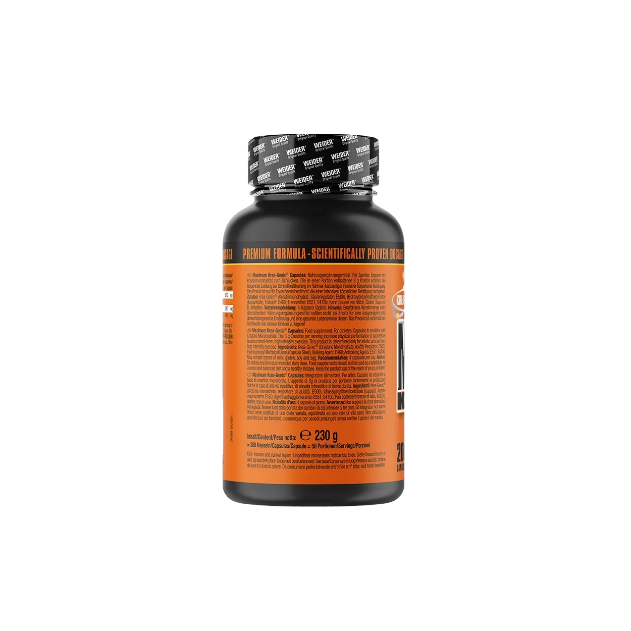 Weider Krea Genic Caps créatine 100 gélules