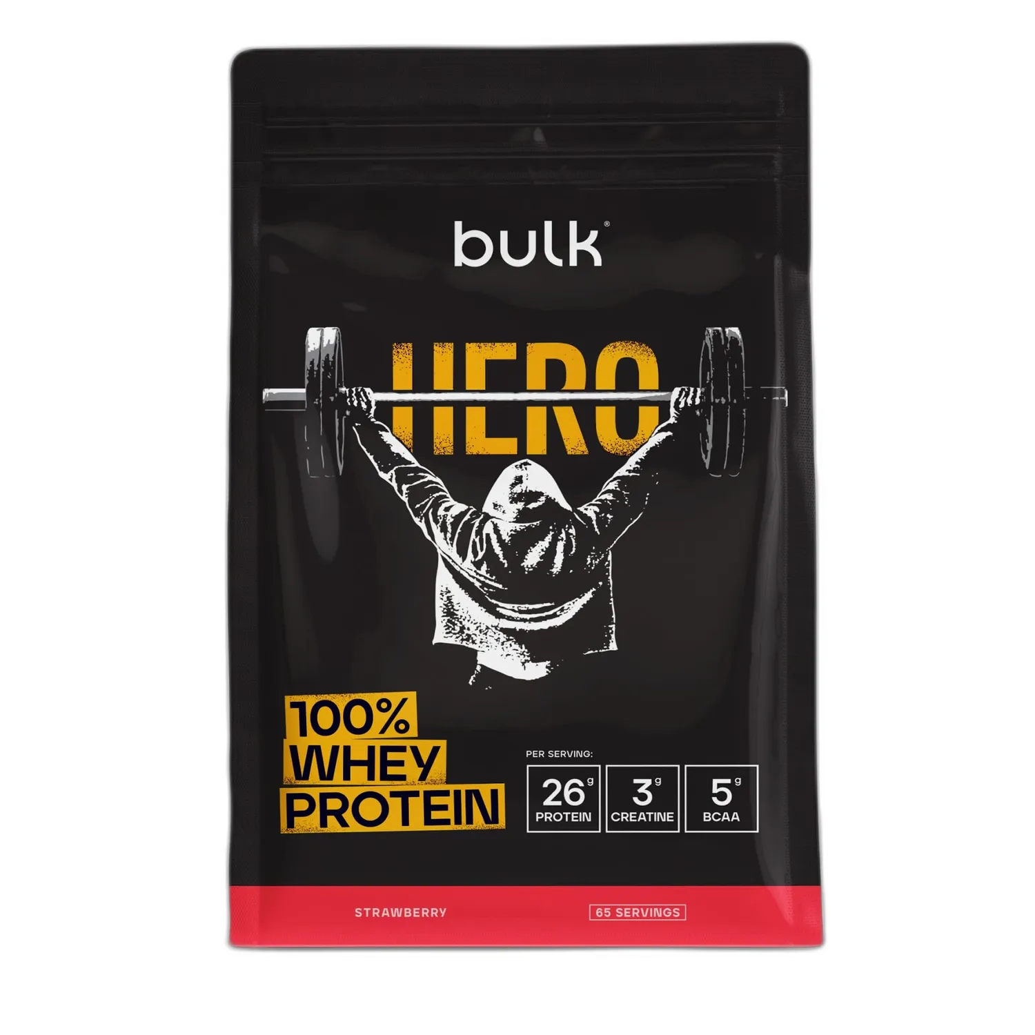BULK Hero 100% Whey protéine en poudre vanille 65 portions créatine