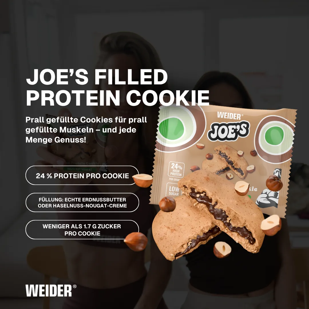 Weider Joe's Filled Protein Cookie cookie protéiné noisette-nougat