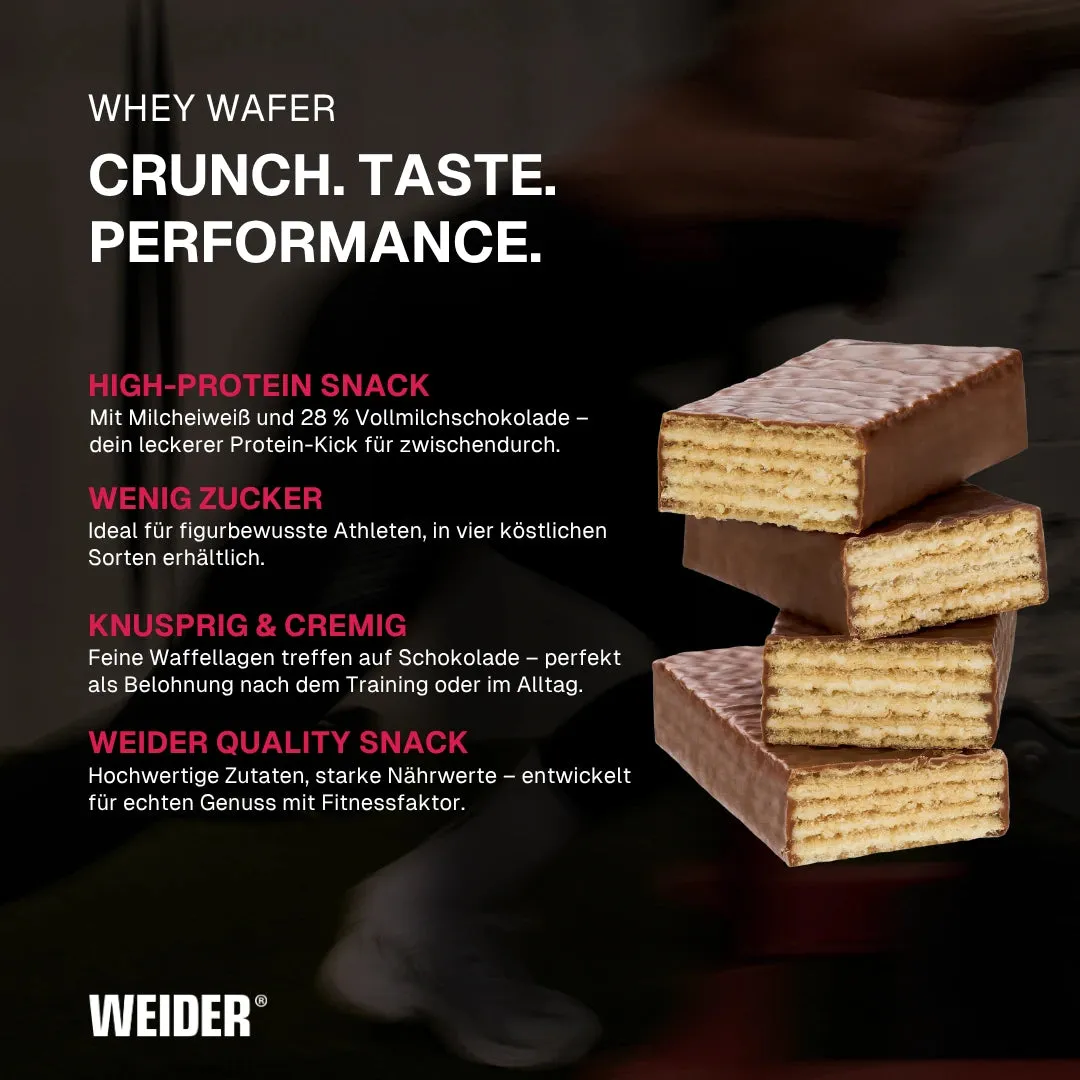 Weider Whey Wafer gaufrette protéinée Chocolat