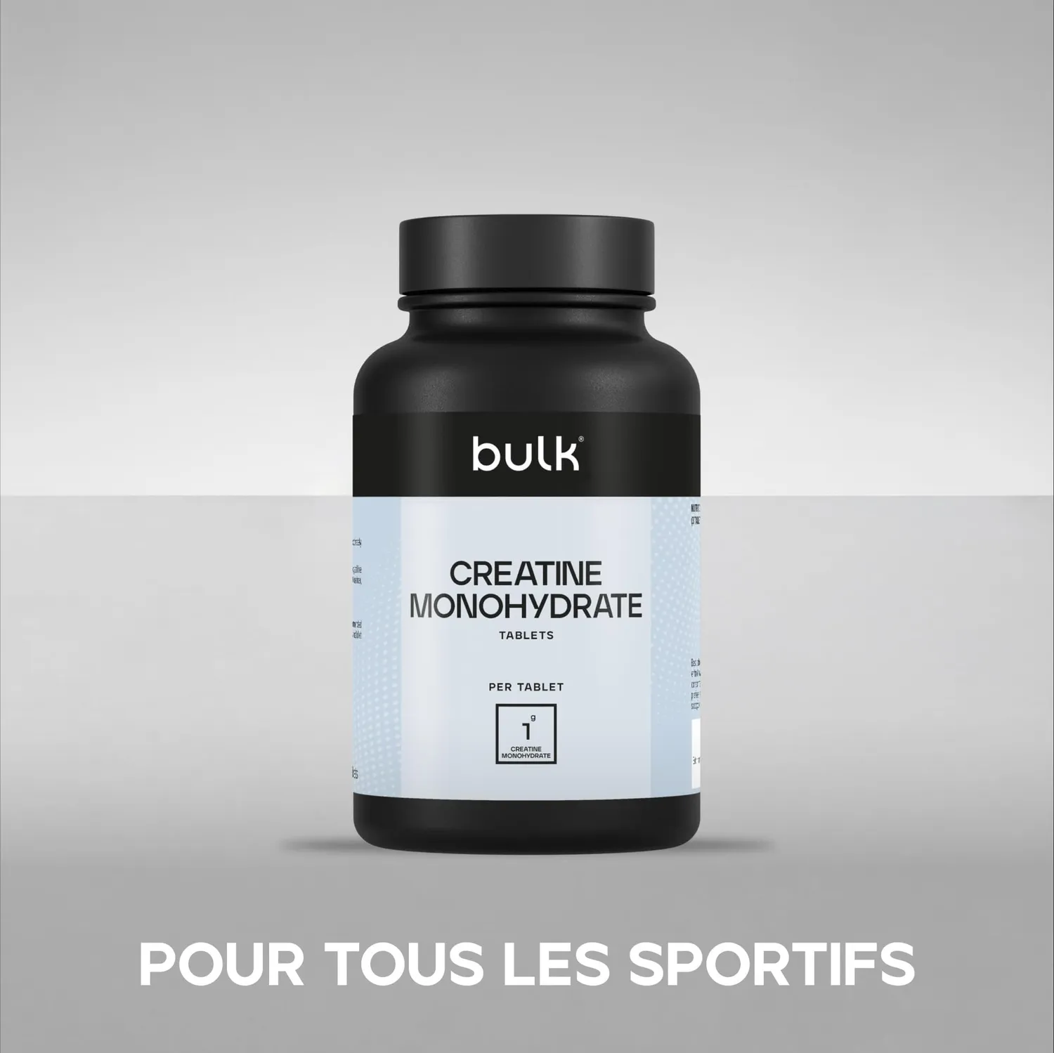 BULK Créatine Monohydrate Tablets 1000mg 270 comprimés