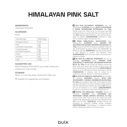 BULK sel rose de l’Himalaya 500 g fin