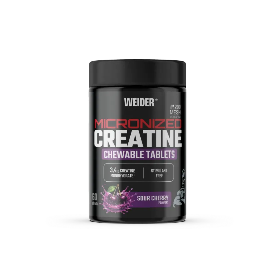 Weider Micronized Creatine Chewable comprimés 3g créatine