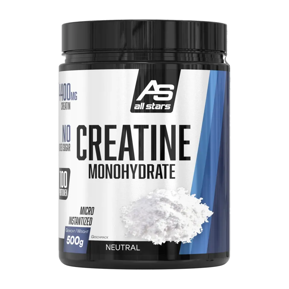 AllStars Creatin Monohydrat Créatine en poudre 500 g sans arôme