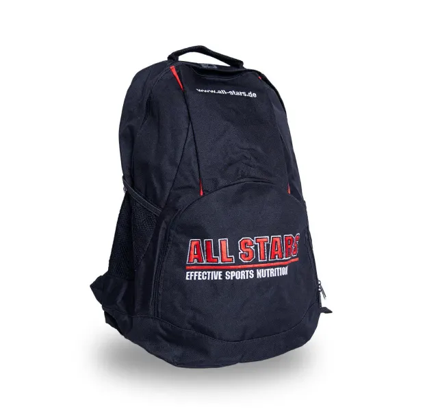 AllStars Rucksack sac à dos de sport rouge noir 45 x 33 x 20 cm